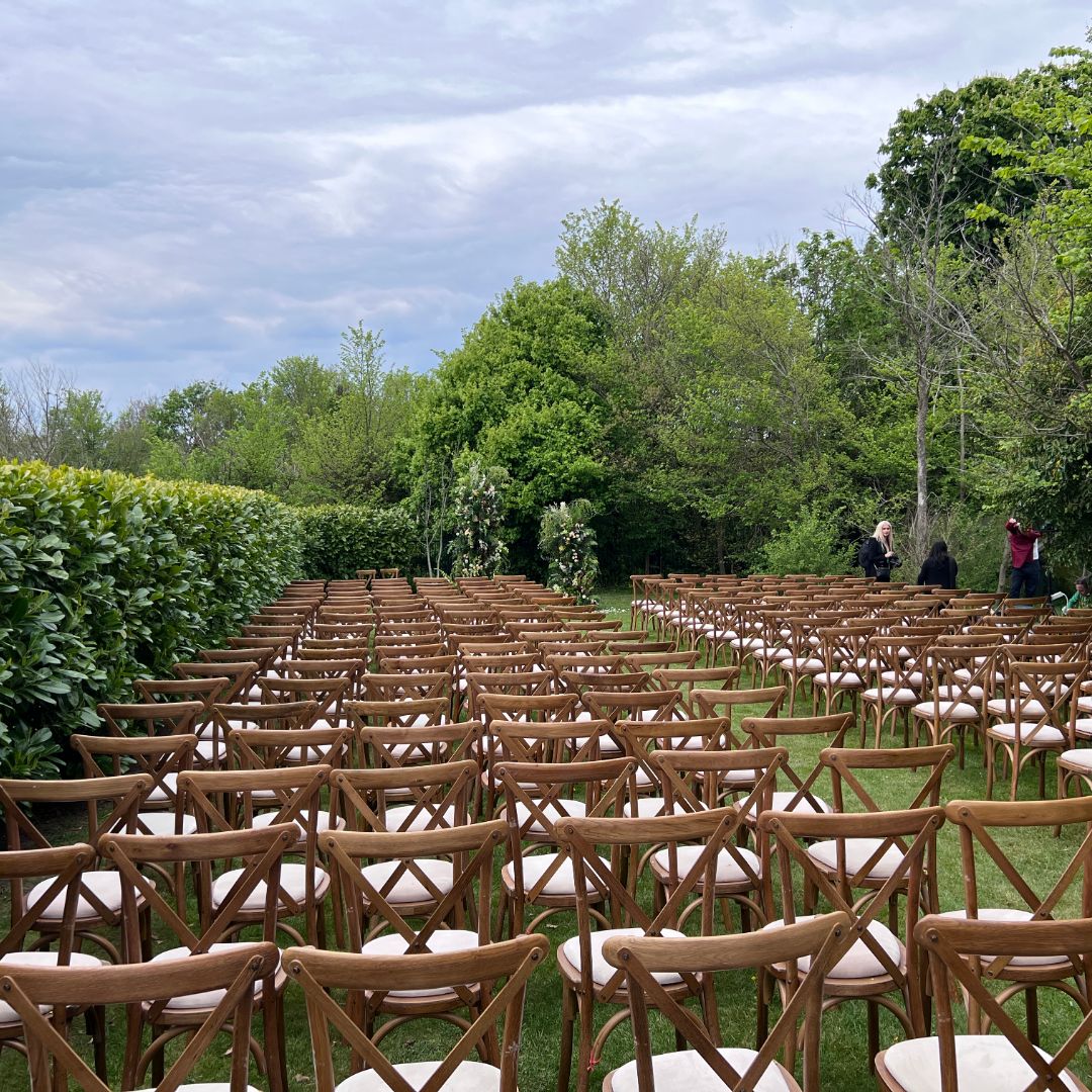 Hindu and English Celebrant Wedding Ceremony Seating
