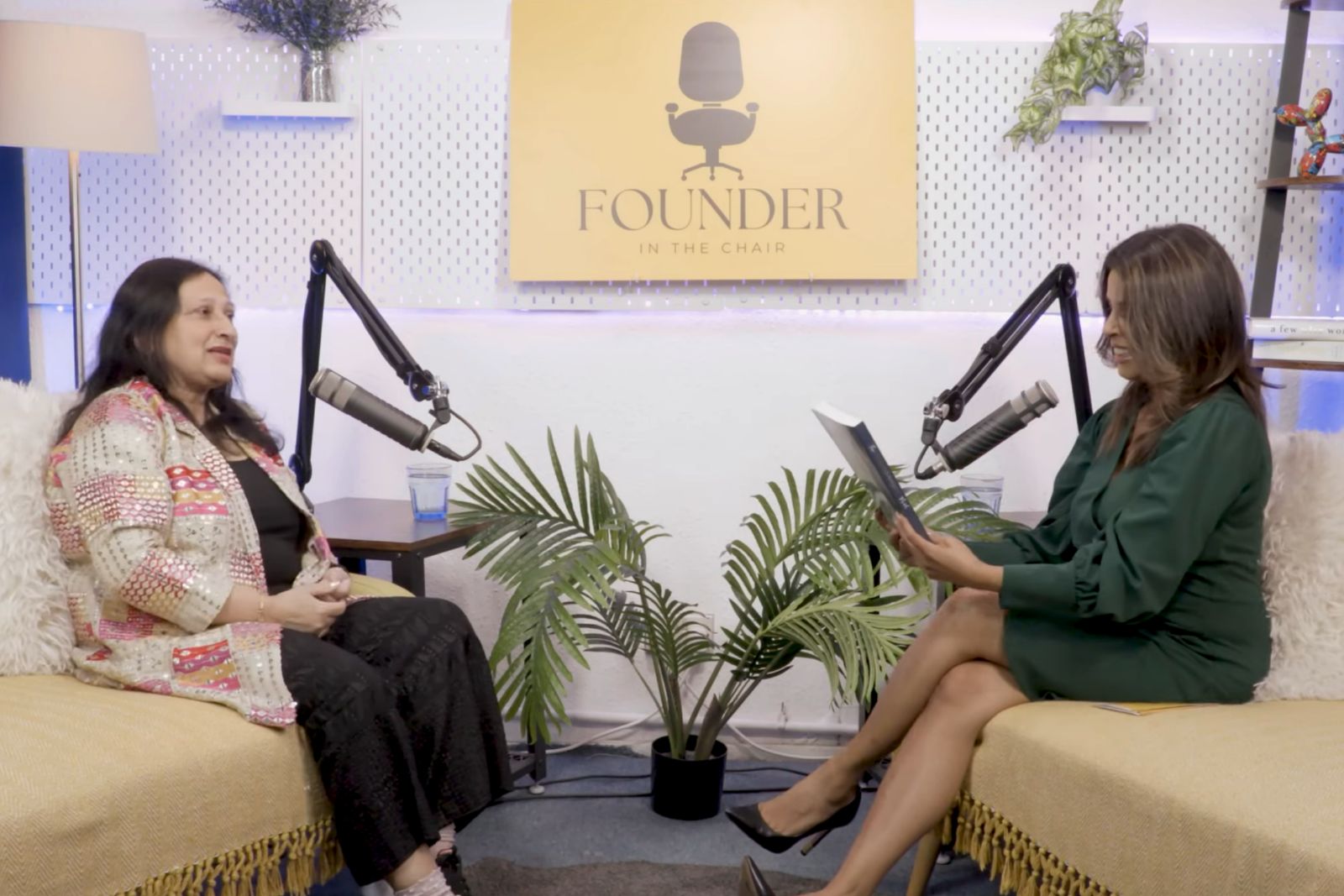 Sonal on Founder in the Chair Podcast
