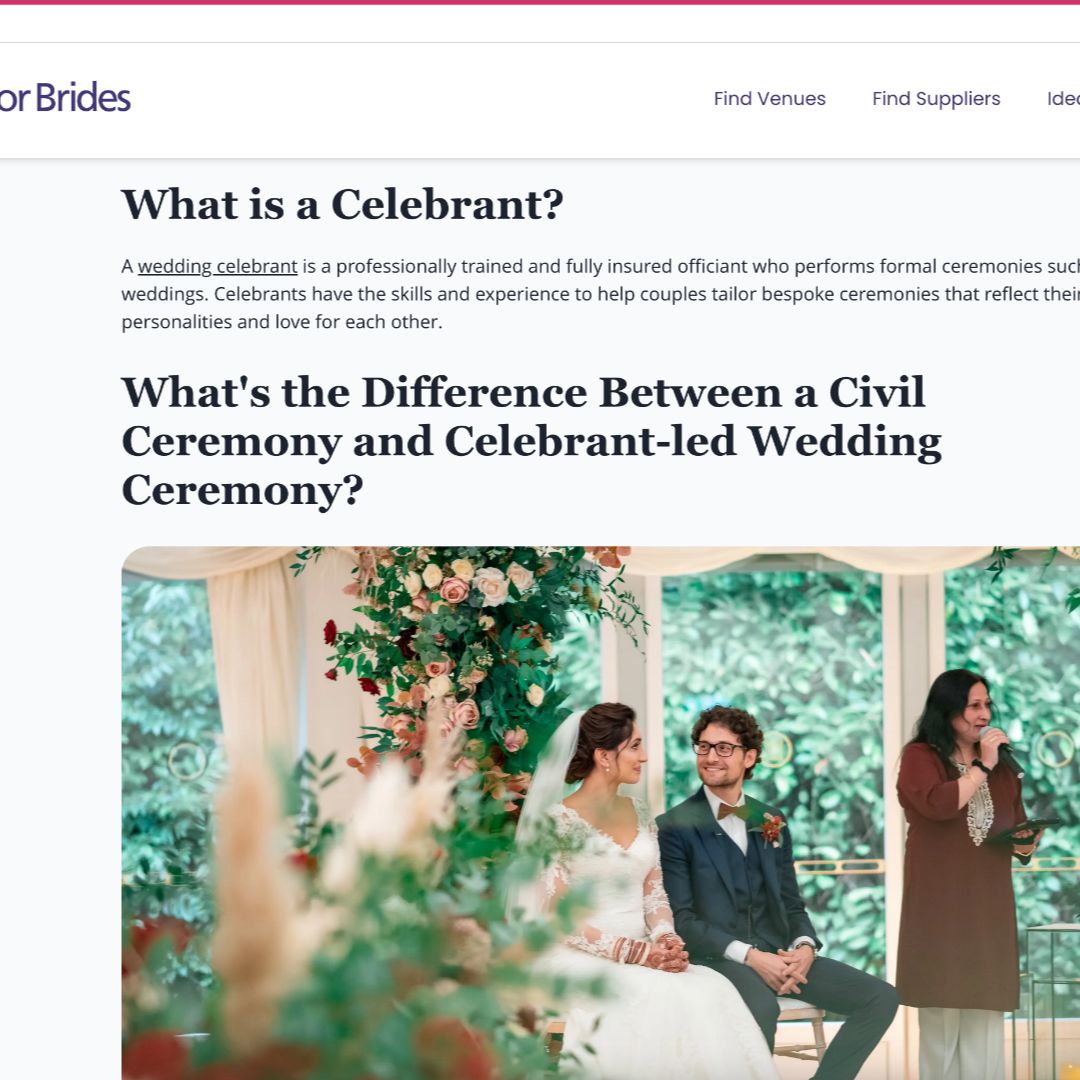 Sonal-Dave in Guides for Brides<br />
